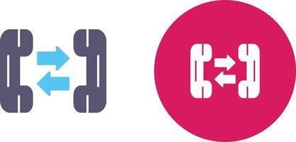 Phone Call Icon Design vector