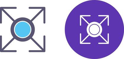 Expand Icon Design vector