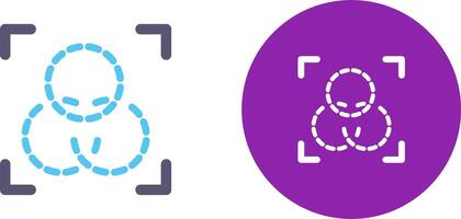 Intersection Icon Design vector