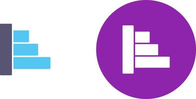 Object Alignment Icon Design vector