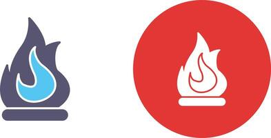 Fire Icon Design vector