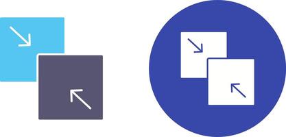 Combine Icon Design vector