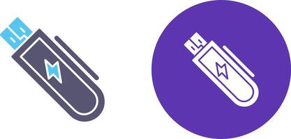 Usb Icon Design vector