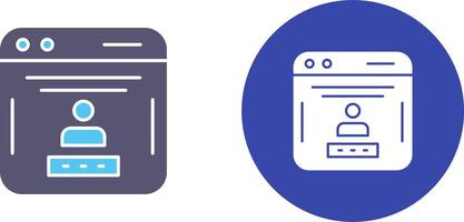 Password Icon Design vector
