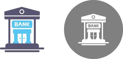 diseño de icono de banco vector