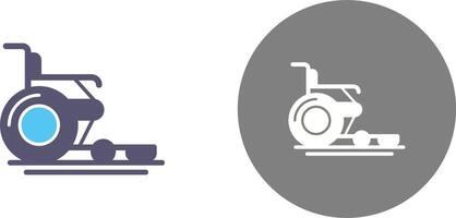 Wheel Chair Icon Design vector