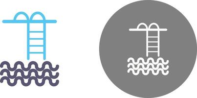 Swiming pool Icon Design vector