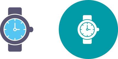 Wrist Watch Icon Design vector