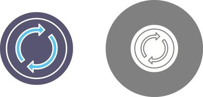 Loop Icon Design vector