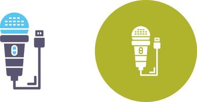 Microphone Icon Design vector