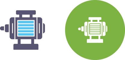 ELectric Motor Icon Design vector