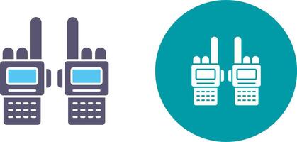 Walkie Talkie Icon Design vector