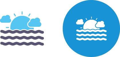 Sea Icon Design vector