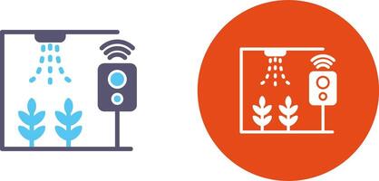 Smart Farm Icon Design vector