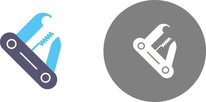 Swiss Army Knife Icon Design vector