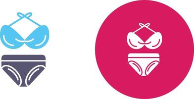 Bikini Icon Design vector