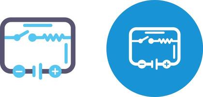 eléctrico circuito icono diseño vector