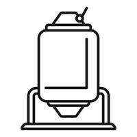 illustration of a spray paint can vector