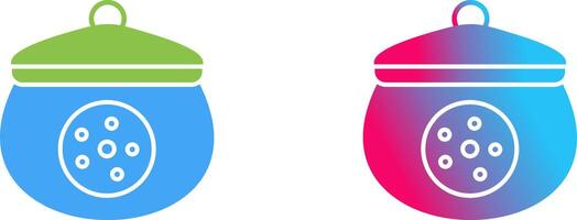 Cookie Jar Icon Design vector