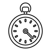 illustration of a classic stopwatch vector