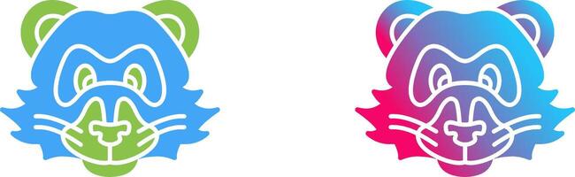 Ferret Icon Design vector