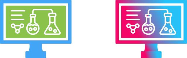 Experiment Icon Design vector