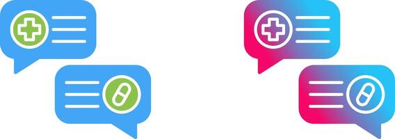 Conversation Icon Design vector