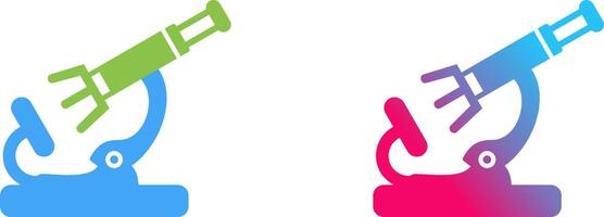 Microscope Icon Design vector