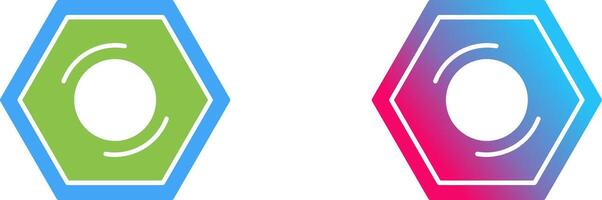 Nut Icon Design vector
