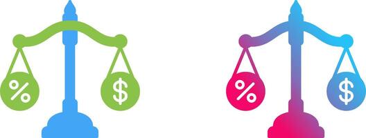 Scale Icon Design vector