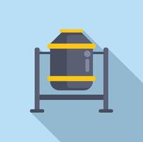 illustration of a modern trash can vector