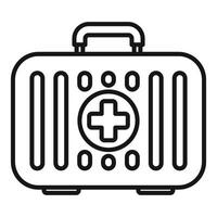 First aid kit icon illustration vector