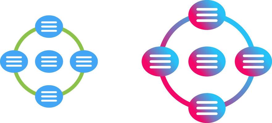 Unique Strategy Connsultation Icon Design