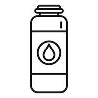 Water bottle icon illustration vector