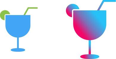 Unique Drinks Icon Design vector