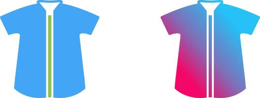 Check Shirt Icon Design vector