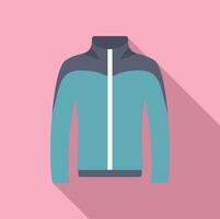 illustration of modern jacket on pink background vector