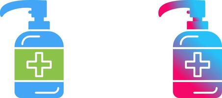Sanitizer Icon Design vector