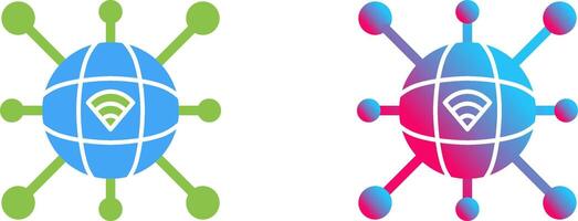 Internet Icon Design vector