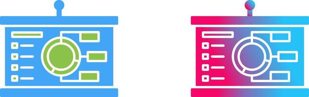 Presentation Icon Design vector