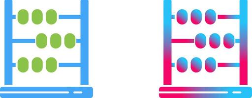 Abacus Icon Design vector