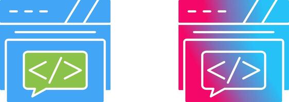Message Icon Design vector