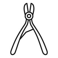 illustration of pliers tool vector