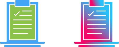 Clipboard Icon Design vector