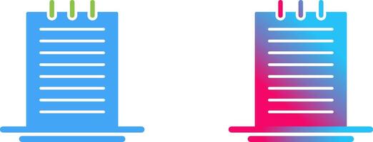 Notes Icon Design vector