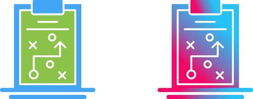 Strategy Icon Design vector