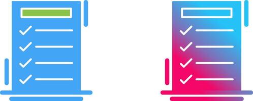 To-do List Icon Design vector