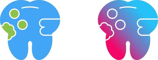 Caries Icon Design vector