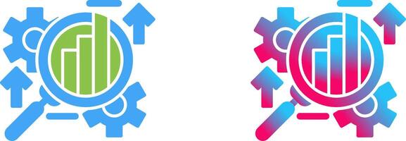 Analysis Icon Design vector
