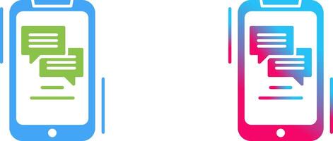 Text Icon Design vector